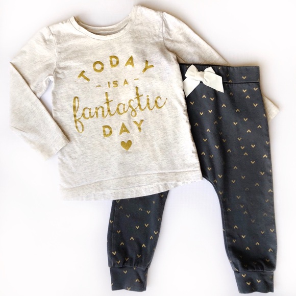 Carter's Other - ✅ 5 for $25 - Fantastic Day in Gold Outfit